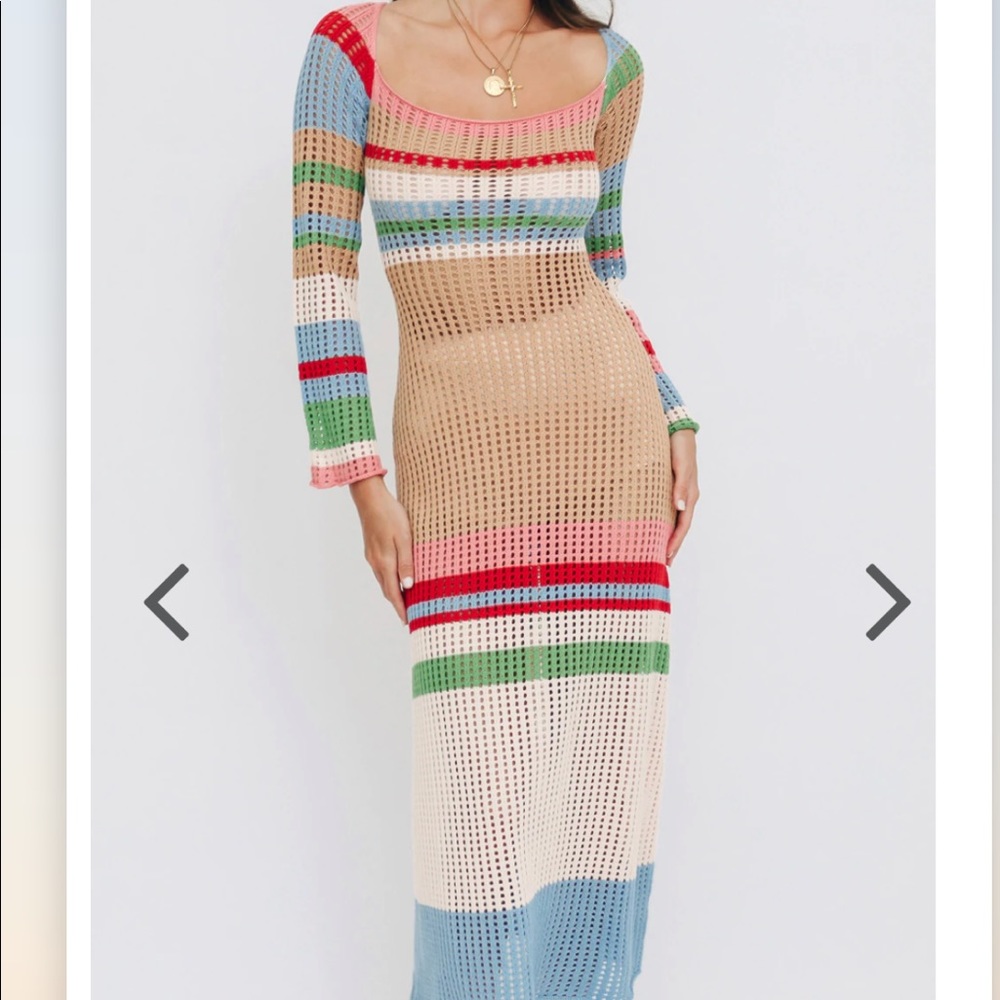 VRG GRL Crochet Dress